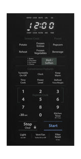 1.8 cu. ft. Stainless Steel 1100W Over-the-Range Microwave Oven