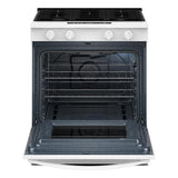 30-inch Gas Smart Range with Air Cooking Technology and Steam Clean