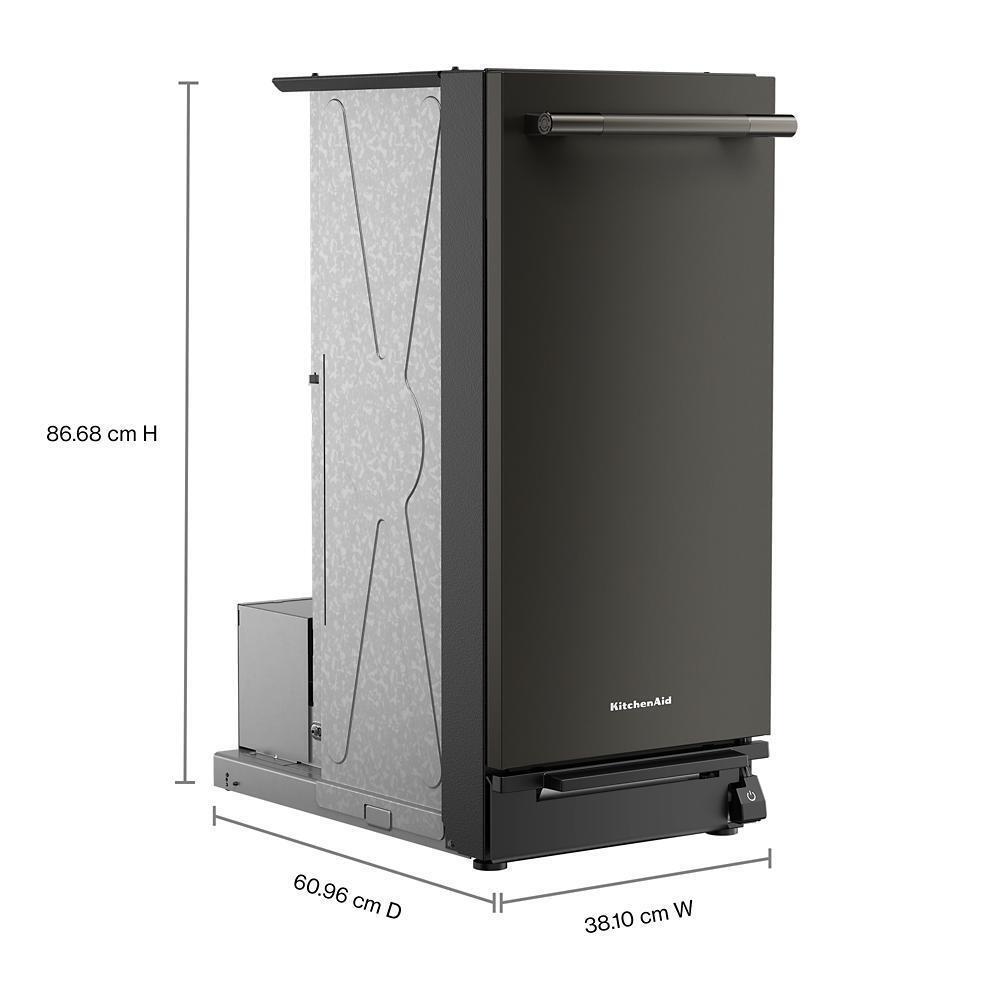 KitchenAid® 15 in. Built-In Trash Compactor with Built-In Odor Management System