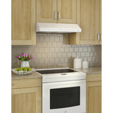 Broan® 24-Inch Convertible Under-Cabinet Range Hood, ENERGY STAR®, 300 Max Blower CFM, White