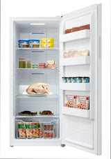 21 cu ft Upright Freezer White