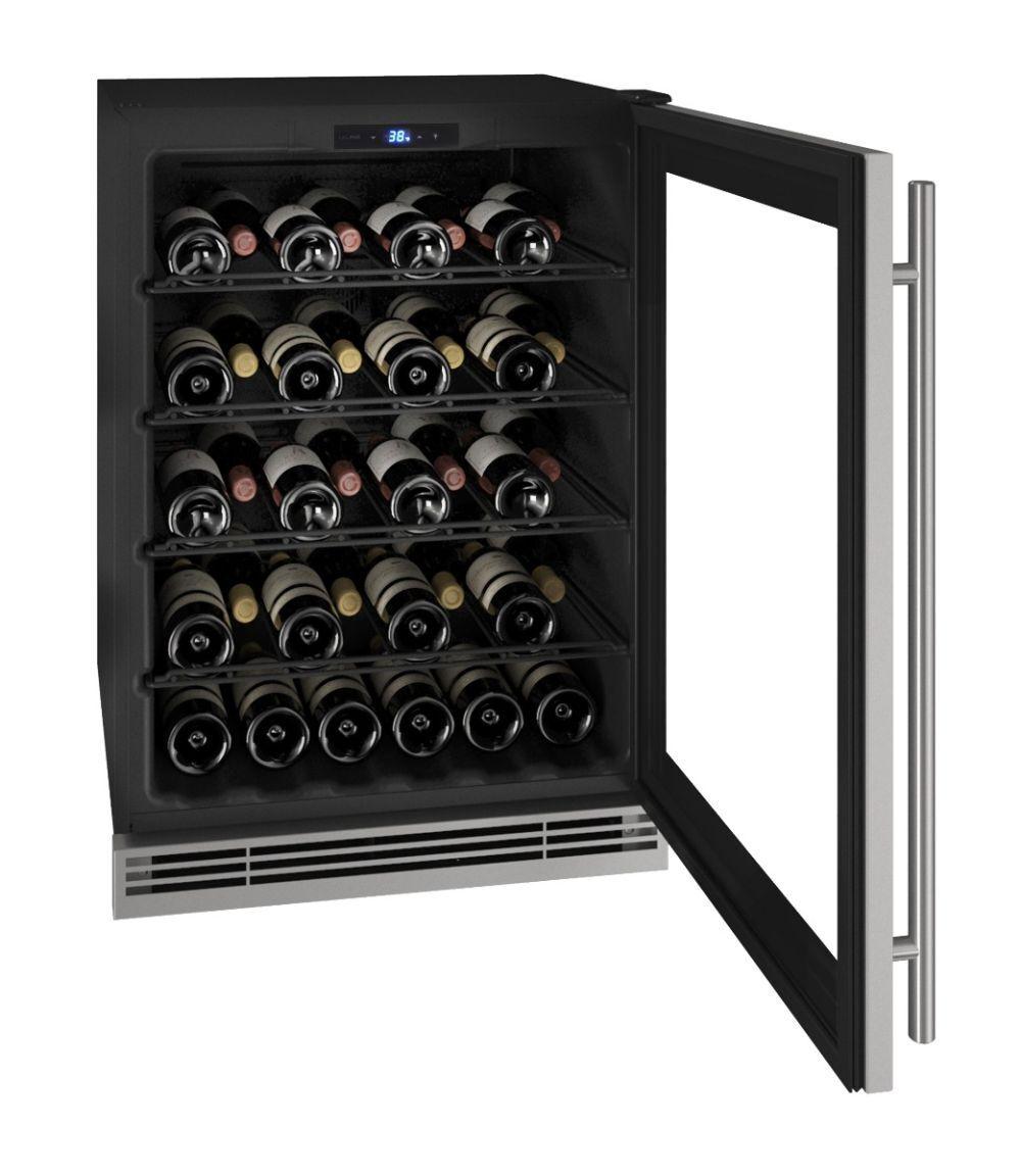 Hwc024 24" Wine Refrigerator With Stainless Frame Finish (115 V/60 Hz)