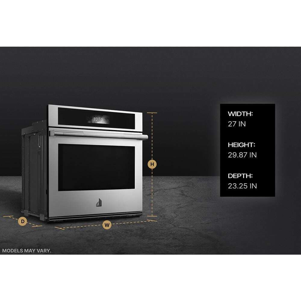 RISE™ 27" Single Wall Oven With MultiMode® Convection system