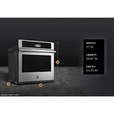 RISE™ 27" Single Wall Oven With MultiMode® Convection system
