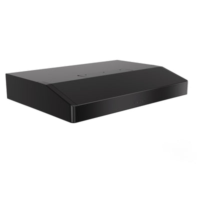 Broan® Elite 30-Inch Convertible Under-Cabinet Range Hood, Black