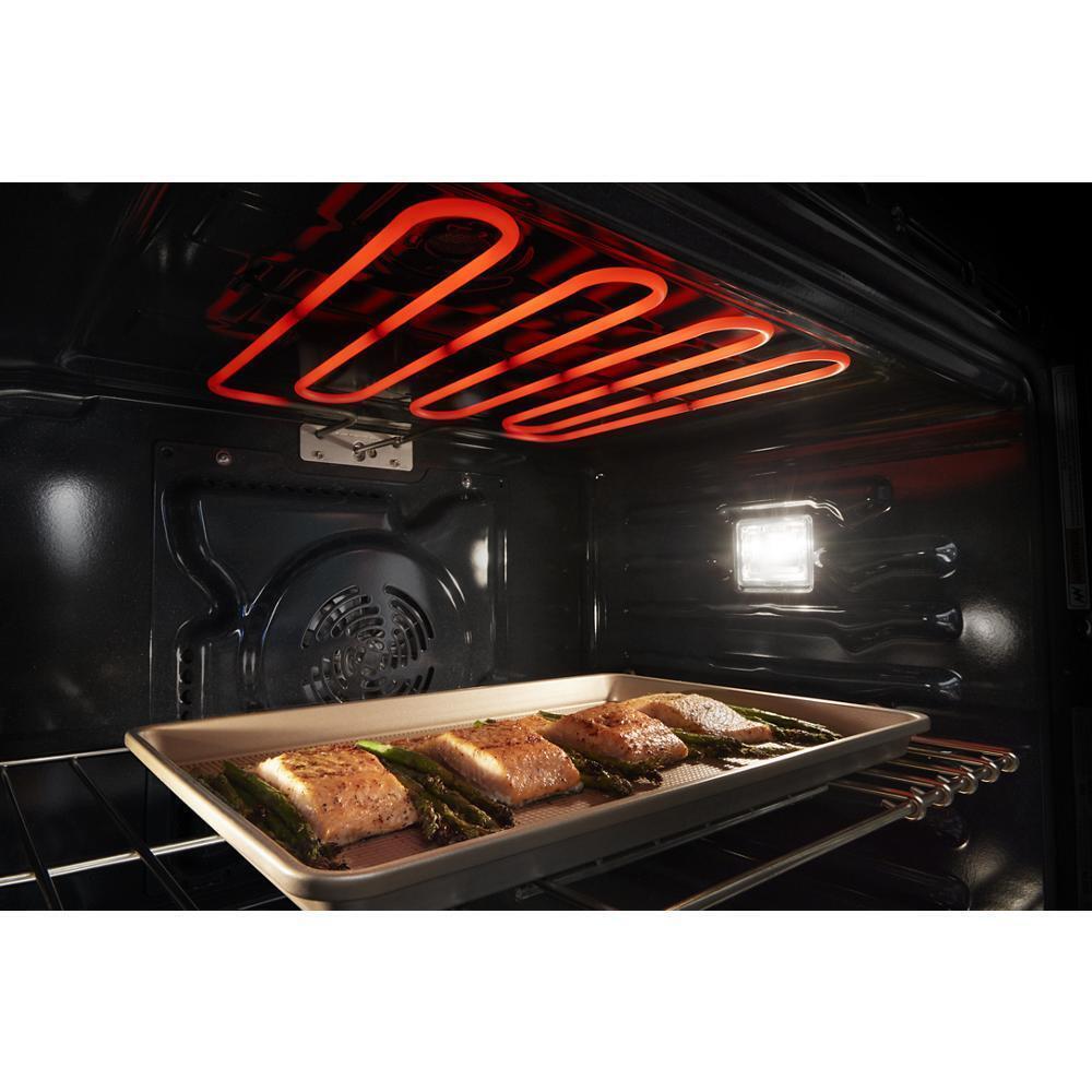 27-inch Double Wall Oven with Air Fry and Basket - 8.6 cu. ft.
