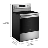 30-inch Electric Range with Air Cooking Technology