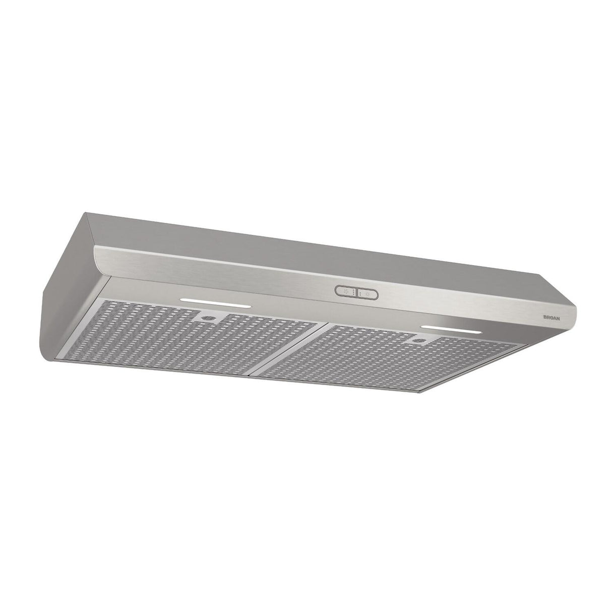 Broan® Sahale 30-Inch Convertible Under-Cabinet Range Hood, 375 Max Blower CFM, Stainless Steel