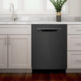 800 Series Dishwasher 24" Black stainless steel
