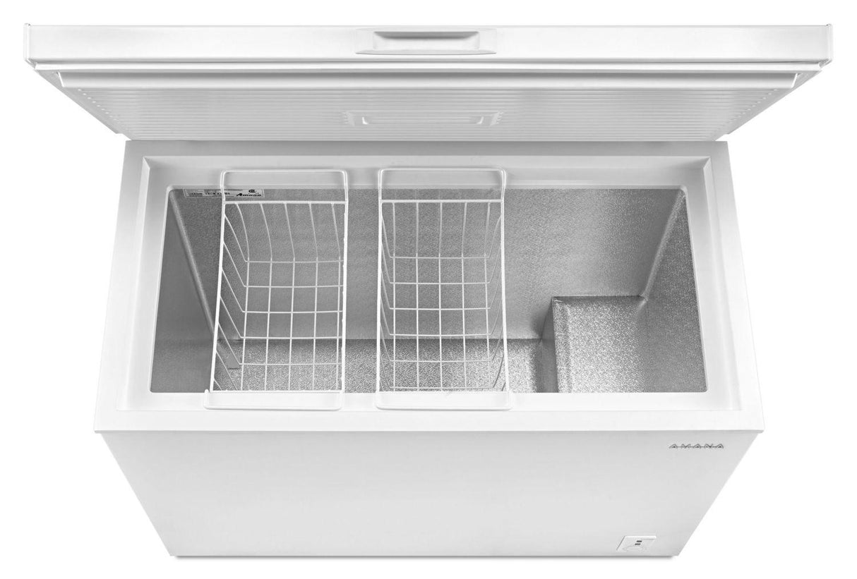 9.0 Cu. Ft. Compact Freezer with Flexible Installation White