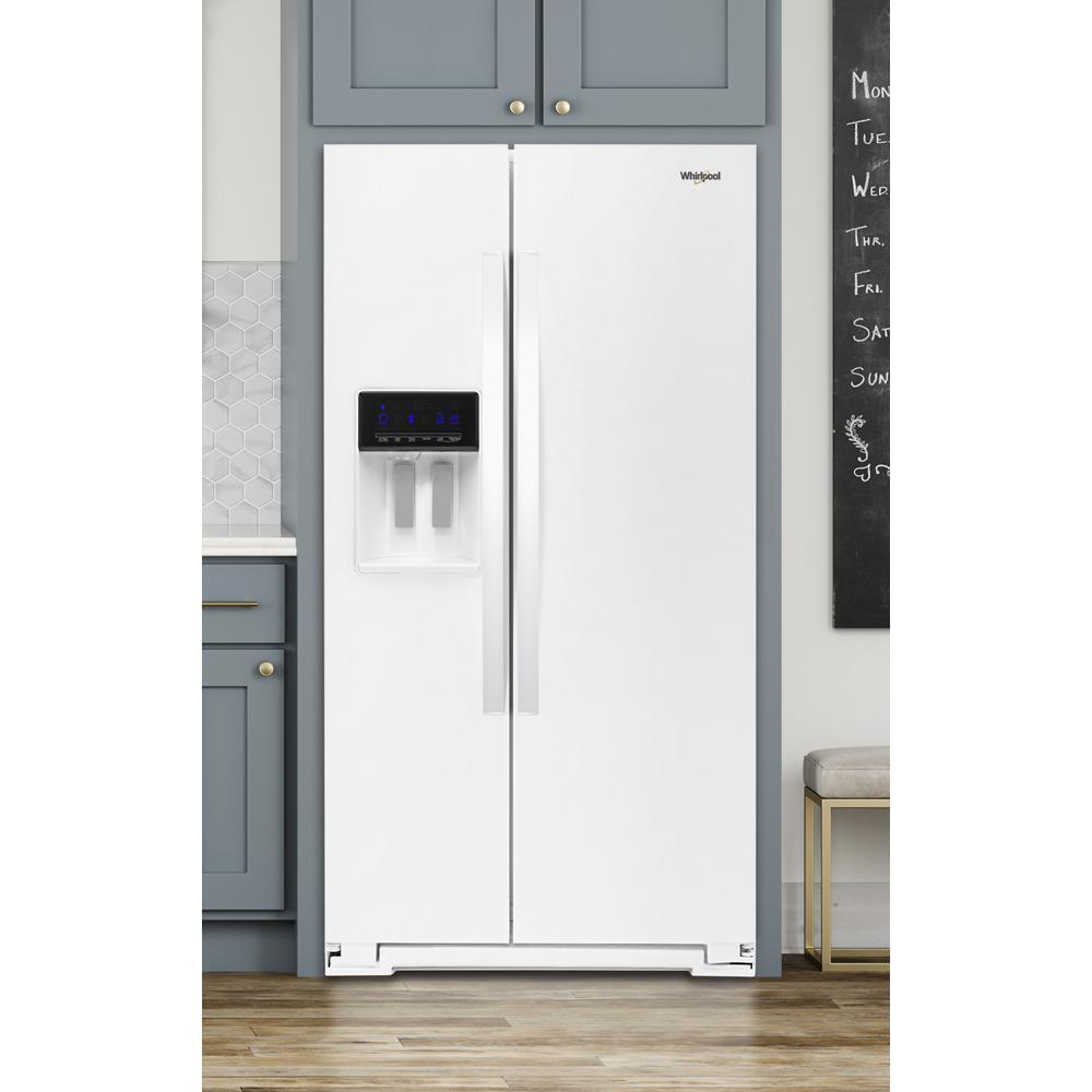 36-inch Wide Side-by-Side Refrigerator - 28 cu. ft.
