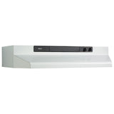 **DISCONTINUED** Broan® 24-Inch Convertible Under-Cabinet Range Hood, 220 CFM, White