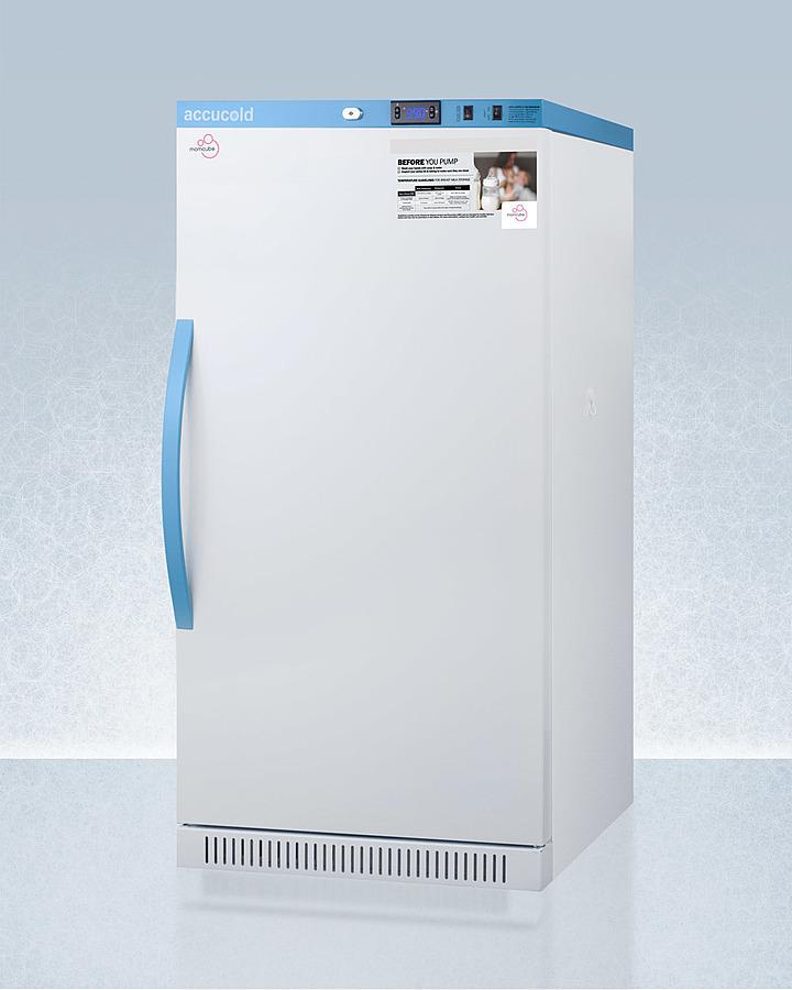 Purpose-built All-refrigerator for Breast Milk Storage With 4 Interior Locking Compartments, Antimicrobial Silver-ion Handle, and A Hospital Grade Cord With 'green Dot' Plug