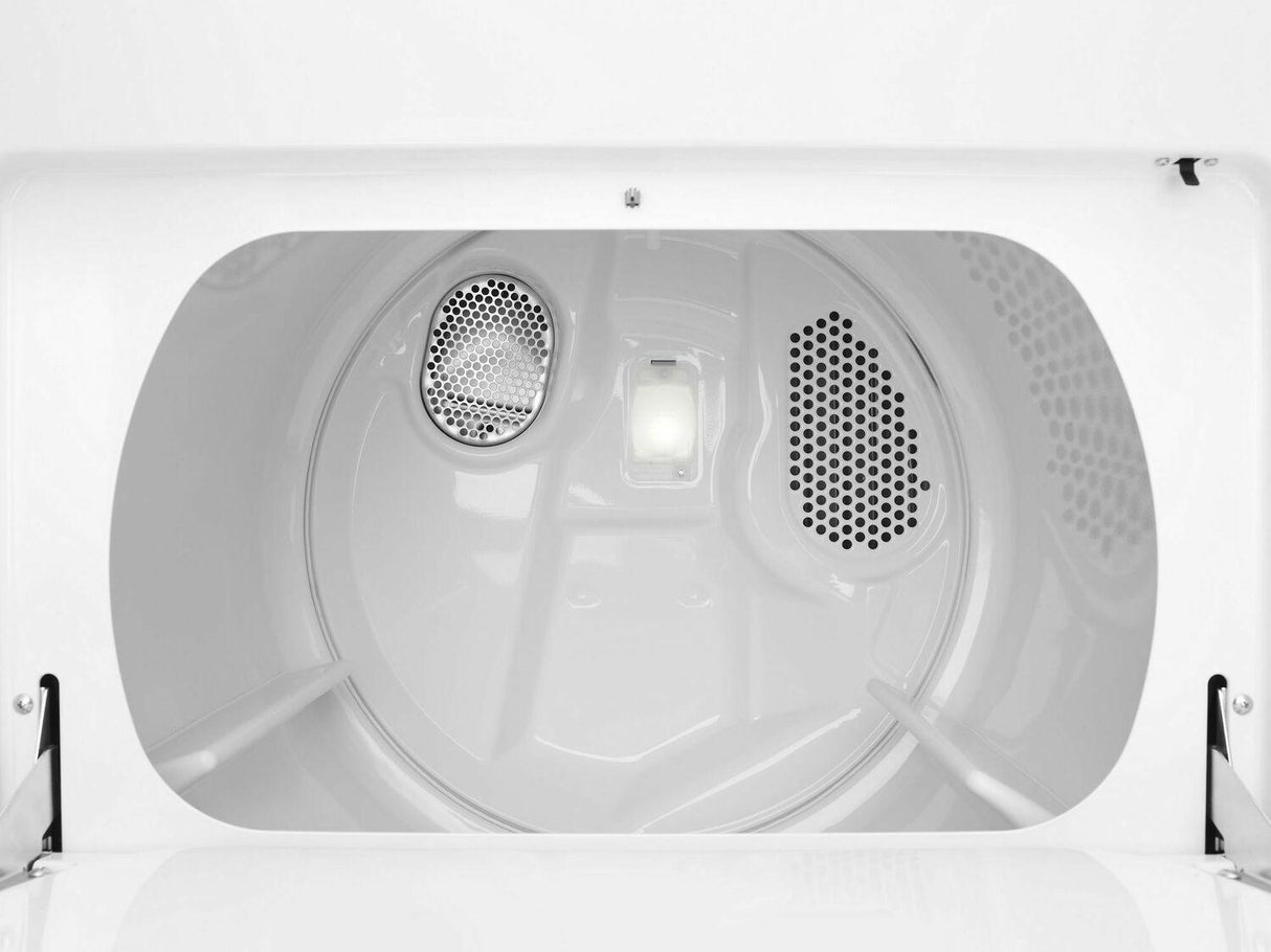 7.0 cu.ft Top Load Electric Dryer with Wrinkle Shield™ Plus - White