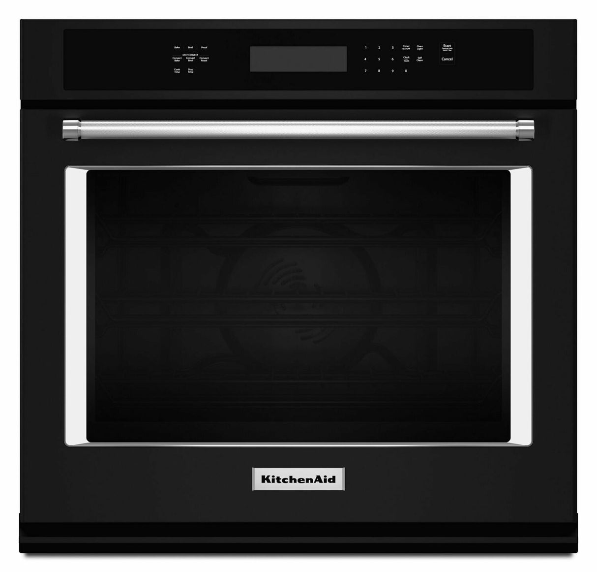 30" Single Wall Oven with Even-Heat™ True Convection - Black