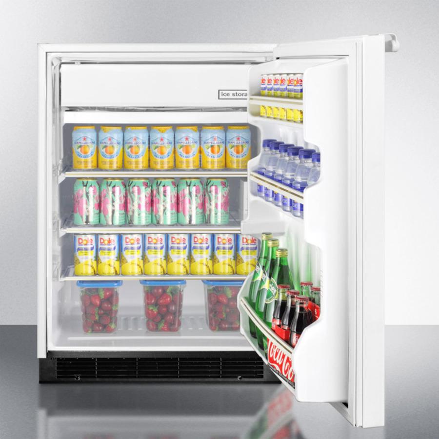 24" Wide Built-in Refrigerator-freezer