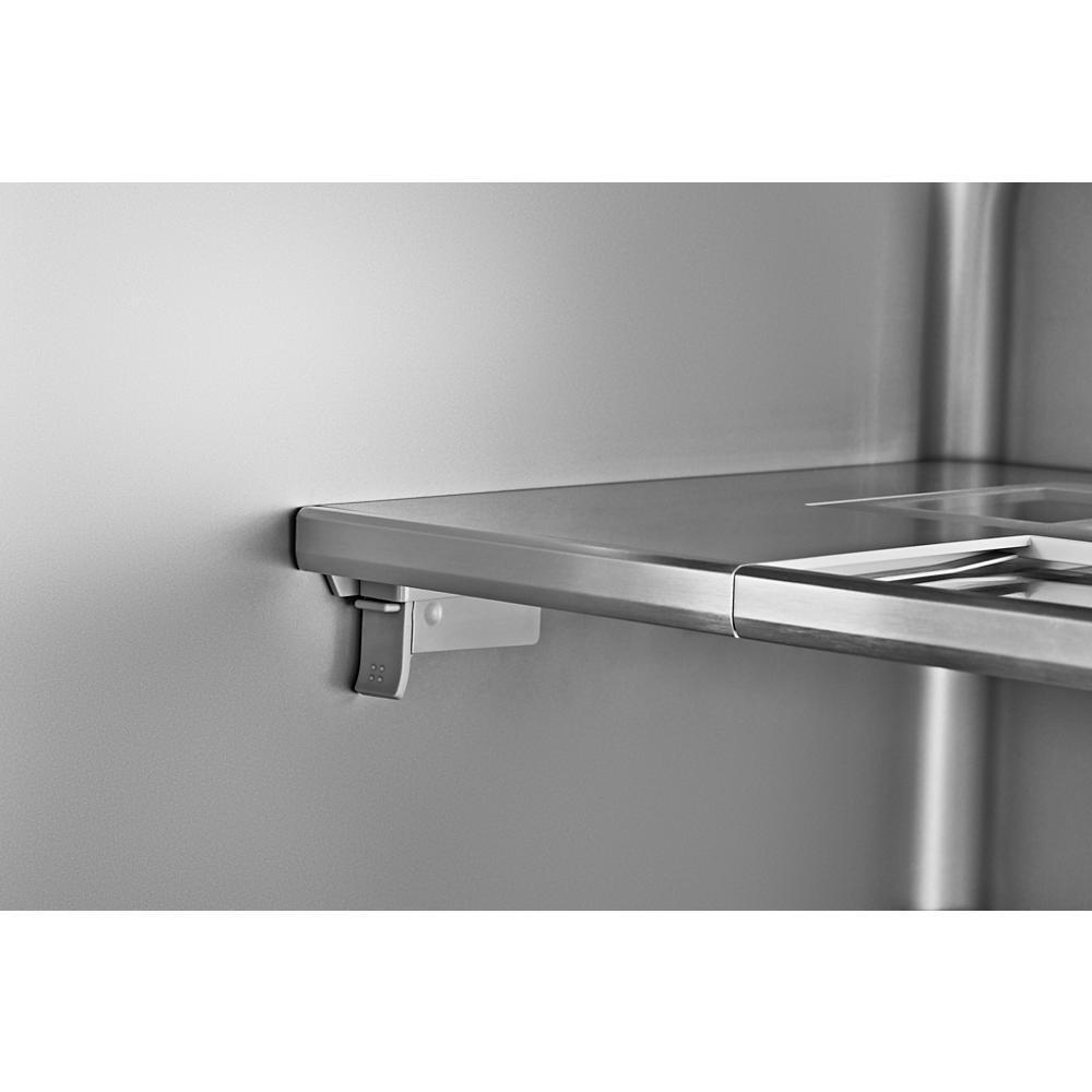 36" Counter-Depth 19.4 Cu Ft 4-Door Refrigerator with Flexible Temperature Zone in PrintShield™ Finish