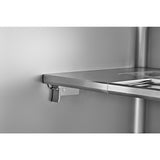 36" Counter-Depth 19.4 Cu Ft 4-Door Refrigerator with Flexible Temperature Zone in PrintShield™ Finish