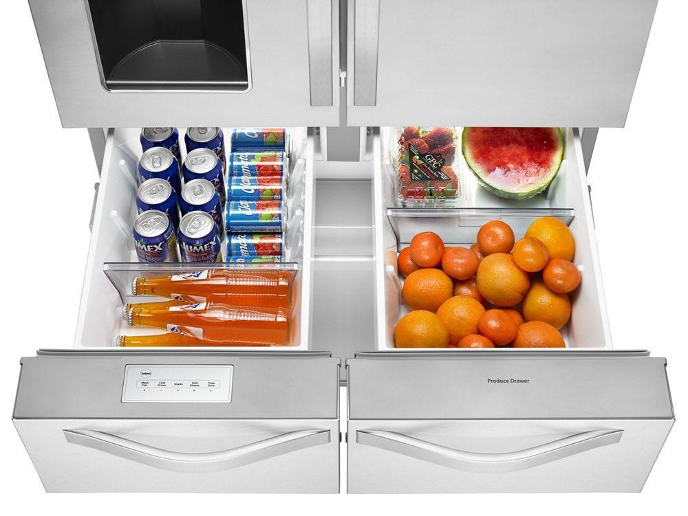 26 cu. ft. Double Drawer Refrigerator with Dual Icemakers