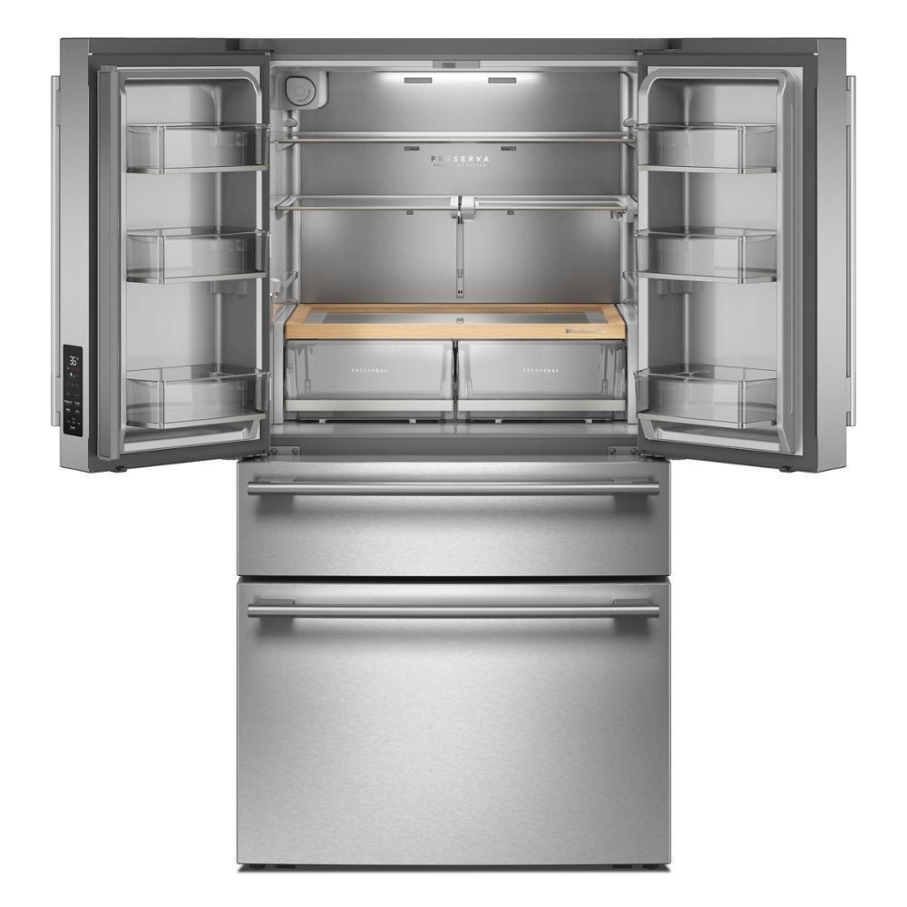30 cu. ft. French Door Refrigerator with Interior Water and Ice and FreshChill™ Full-Width Refrigerated Drawer