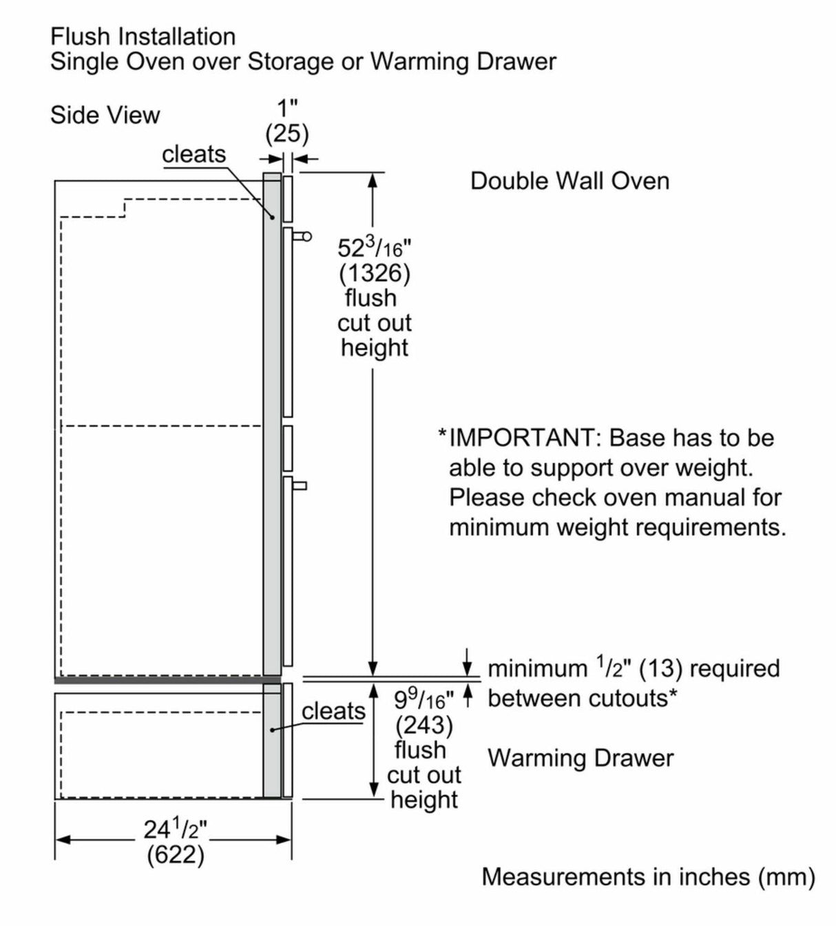 500 Series, 30", Storage Drawer