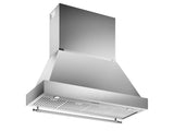 48 Wallmount Canopy and Base Hood, 1 motor 600 CFM Stainless Steel