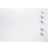 GE® 30" Built-In Knob Control Electric Cooktop