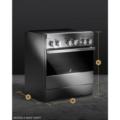 NOIR™ 30" Induction Professional-Style Range