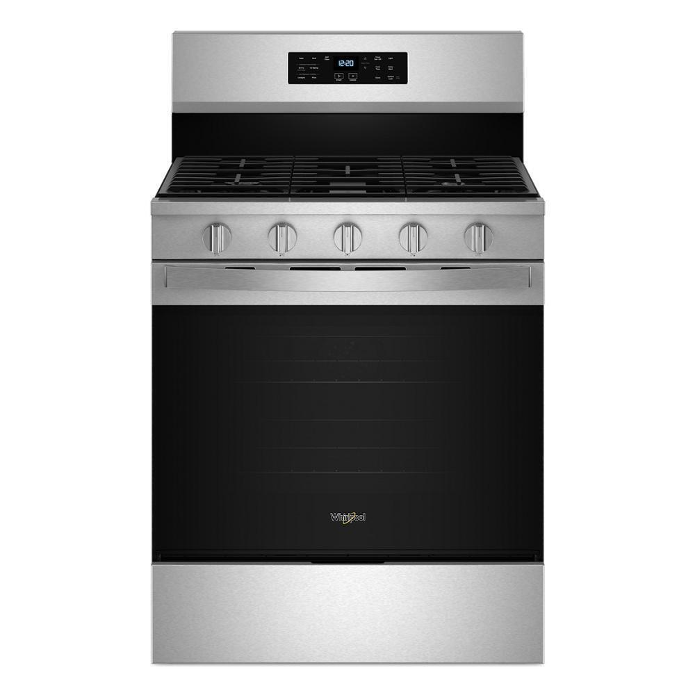 30-inch Gas Range with Air Cooking Technology, No Preheat Air Fry and Air Baking and Self Clean
