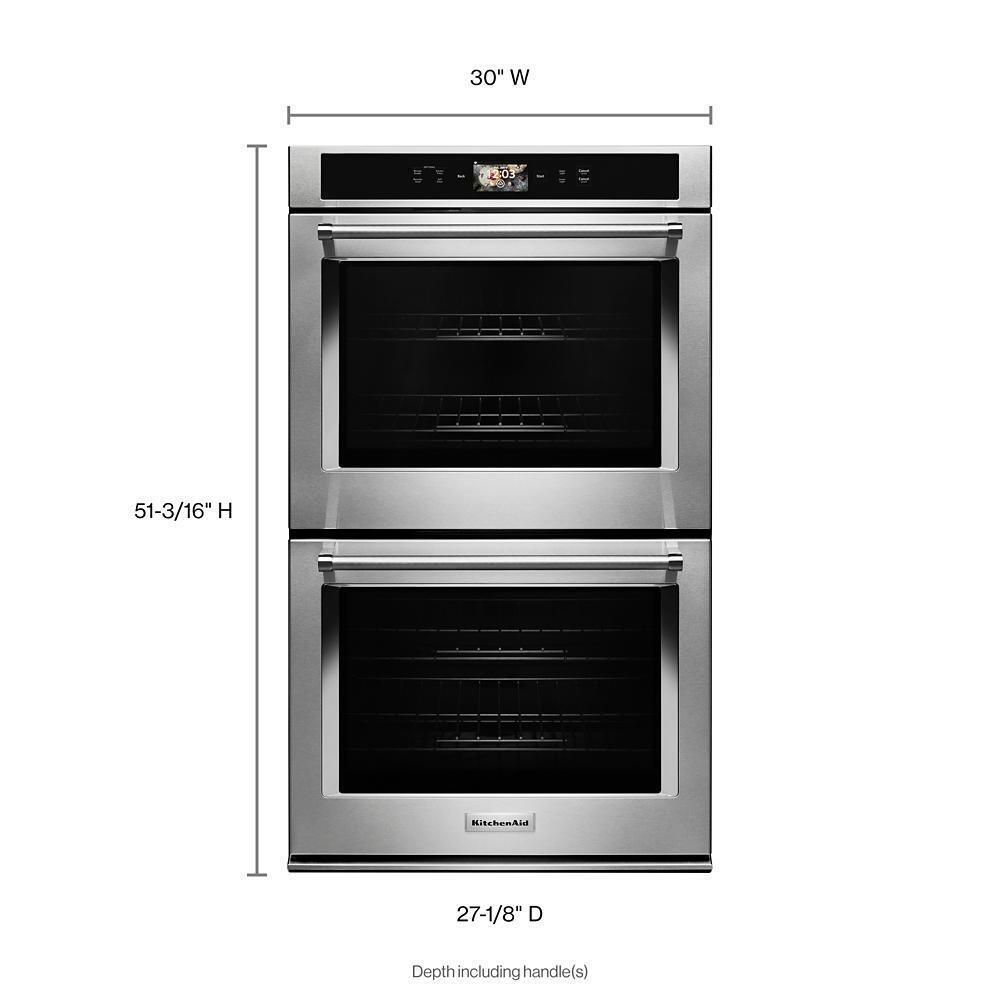 Smart Oven+ 30" Double Oven with Powered Attachments
