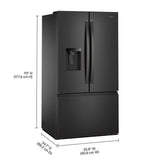36-Inch French Door Refrigerator with In-Door Water and Ice Maker - 30 cu. ft.
