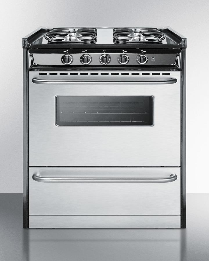 30" Wide Gas Range