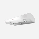 ALLASIO WHITE Undercabinet Range Hood 30" wide - 300CFM