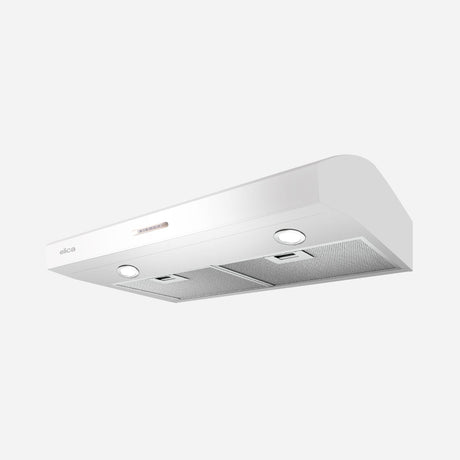 ALLASIO WHITE Undercabinet Range Hood 30" wide - 300CFM