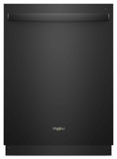 Stainless Steel Tub Dishwasher with Third Level Rack - Black