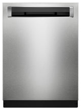 44 DBA Dishwashers with Clean Water Wash System and PrintShield Finish, Pocket Handle Stainless Steel with PrintShield™ Finish