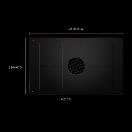 36" NextGen JennAir Induction Downdraft Cooktop