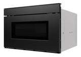 Sharp 24 in. 1.2 cu. ft. Deco Series Built-In Smart Microwave Drawer™ Oven with Easy Wave Open in Black