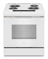 4.8 cu. ft. Guided Electric Front Control Coil Range