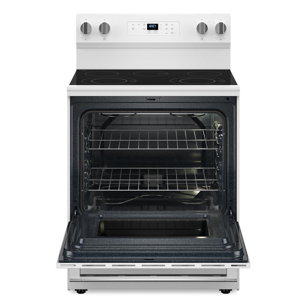 30-Inch Wide Electric Range With Steam Clean - 5.3 cu. ft.