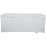 Element Electronics 21.0 cu. ft. Two Door Chest Freezer - White (ECF21MDCW)
