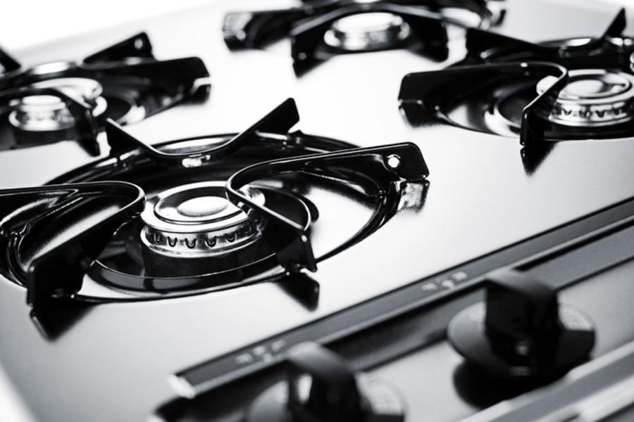 24" Wide 4-burner Gas Cooktop