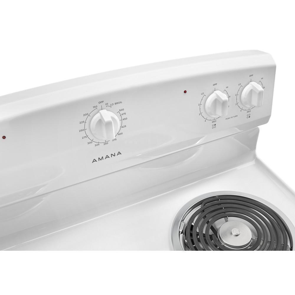 30-inch Amana® Electric Range with Warm Hold