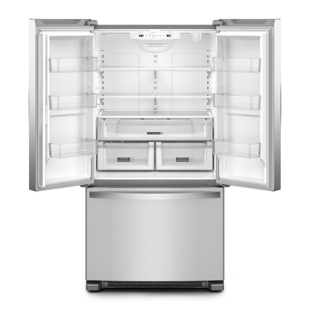 36-Inch Wide Full-Depth French Door Bottom Mount Refrigerator - 25 cu. ft.