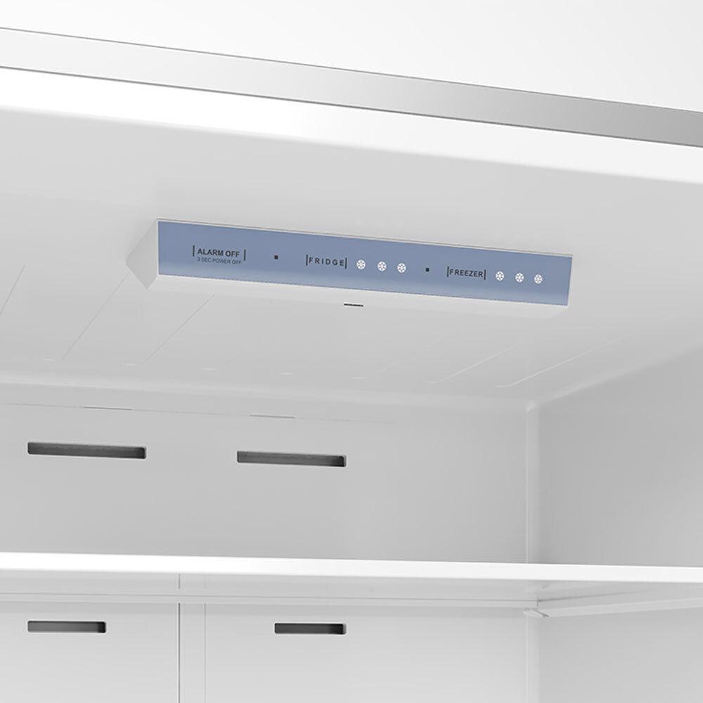 Midea 18.7 cu. ft. Bottom-Freezer Refrigerator with Humidity-Controlled Crisper Bin