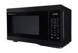 Sharp 1.1 cu. ft. 1000W Black Countertop Microwave Oven