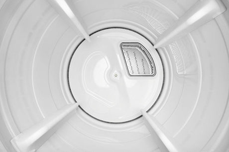 8.8 cu.ft Top Load HE Gas Dryer with Intuitive Touch Controls, Steam Refresh White