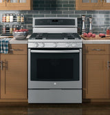 GE Profile™ 30" Free-Standing Gas Convection Range