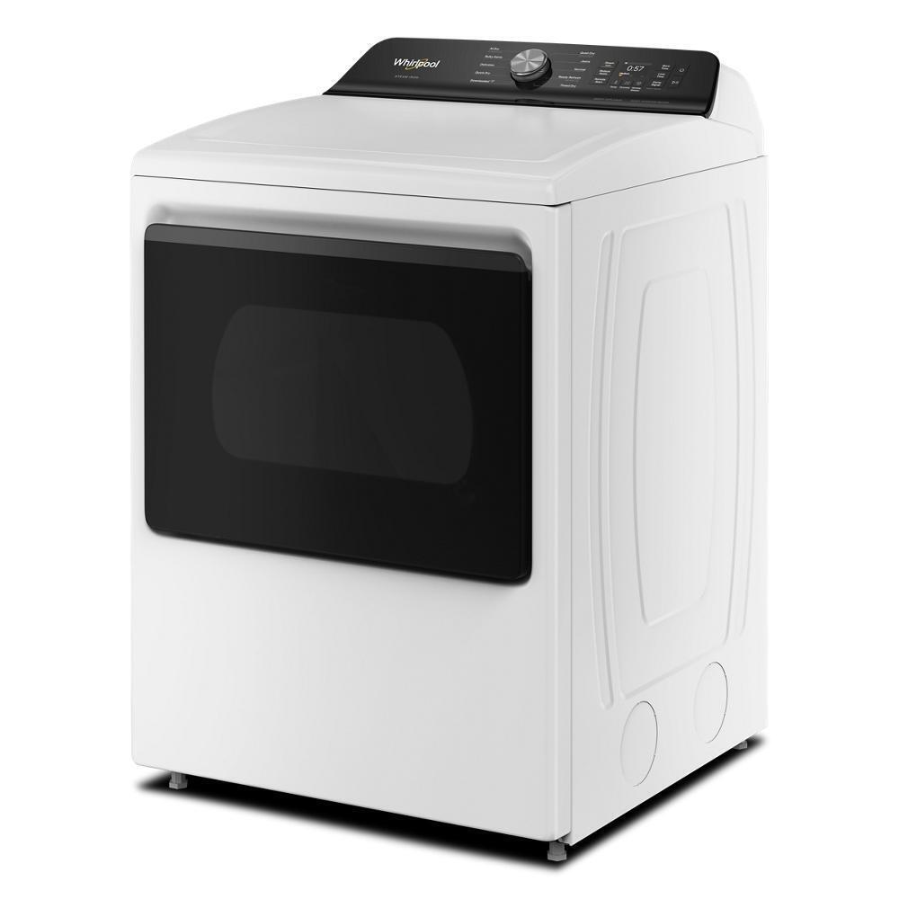 7.5 cu. ft. Smart Electric Top Load Dryer with Steam Iron and AI Dry