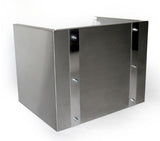 18" Tall x 22 3/4" wide x 17 1/4" deep Duct Cover Kit (for use with Oristano 36" Shell, w/ 2 bands & rivets)